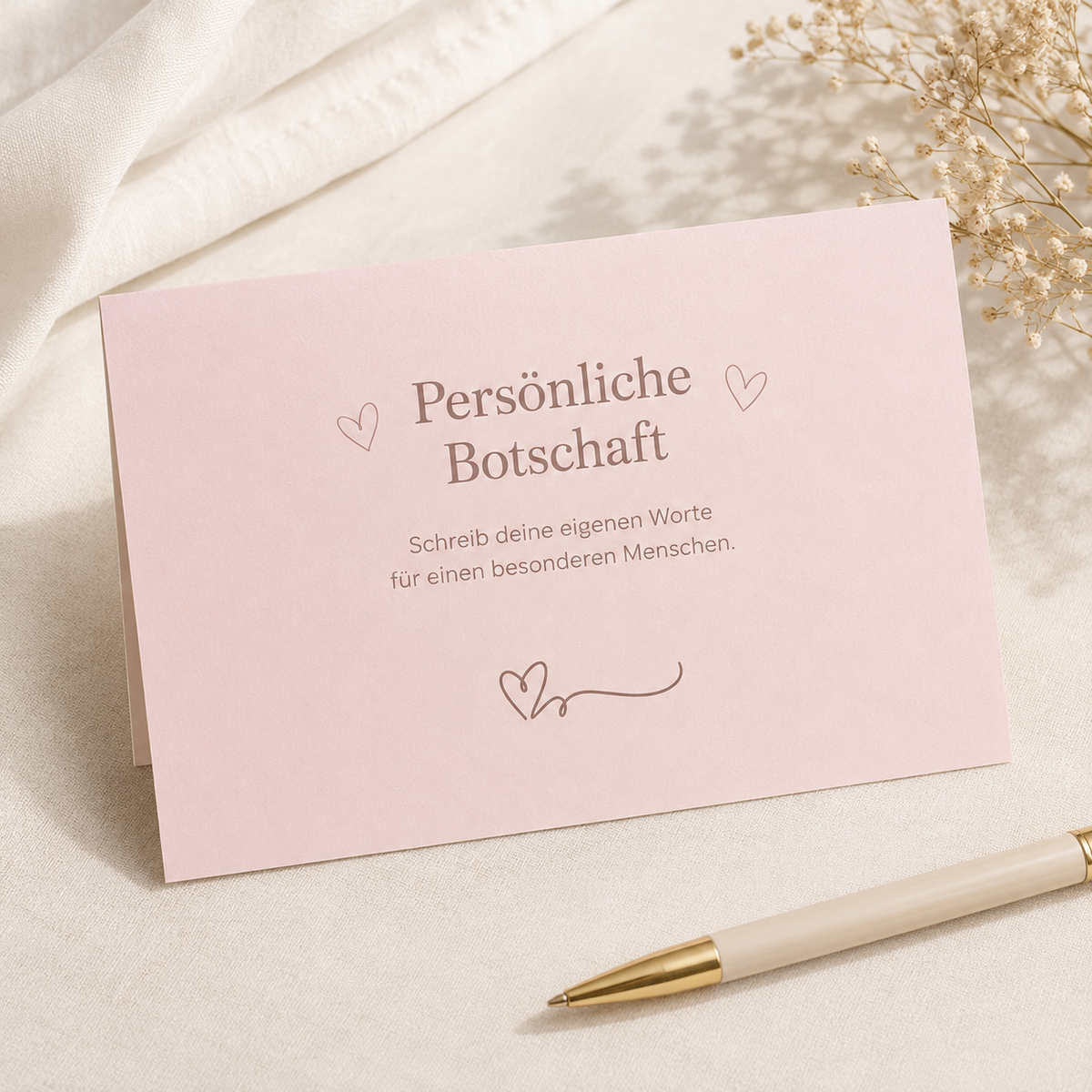 Message personnalisé