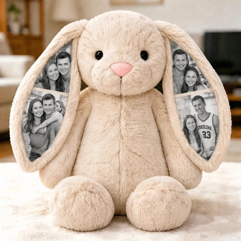 Lapin personnalisé avec photos