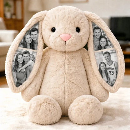 Lapin personnalisé avec photos