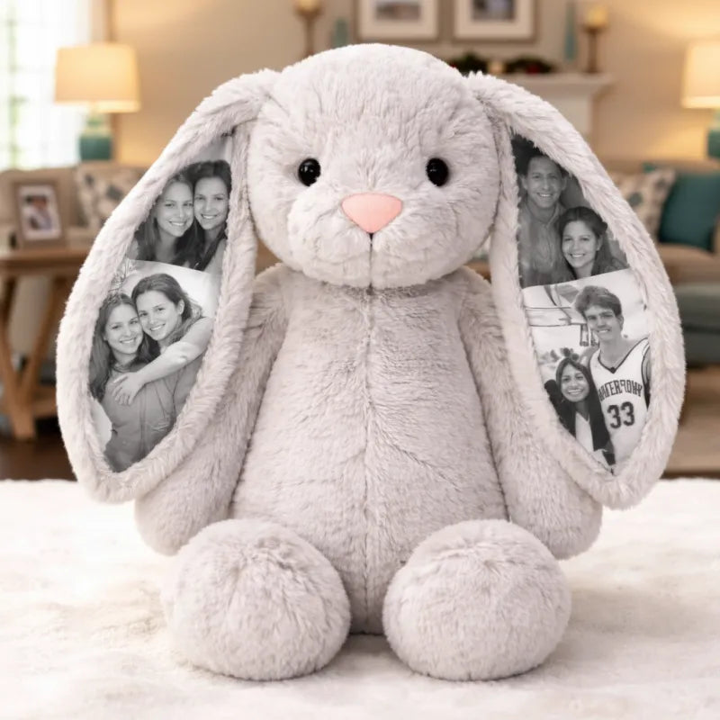 Lapin personnalisé avec photos