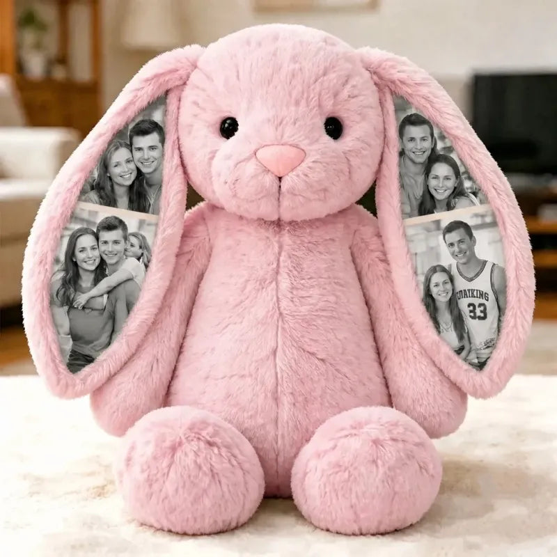Lapin personnalisé avec photos